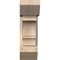 Ekena Millwork Balboa Slat Smooth Bracket w/ Offset Brace, Douglas Fir, 7 1/2"W x 20"D x 24"H BKT0806X20X24BOA06SDF - alternate 4